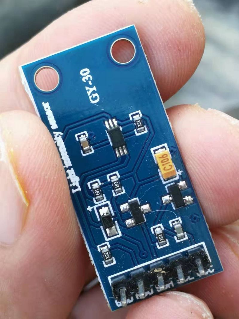  【雕爷学编程】Arduino动手做（69）---GY-30环境光传感器